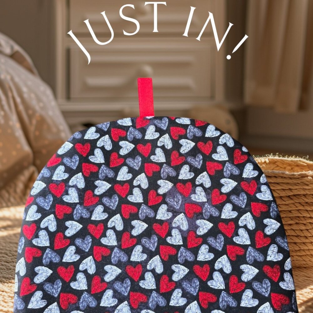 Hearts Teapot Cozy